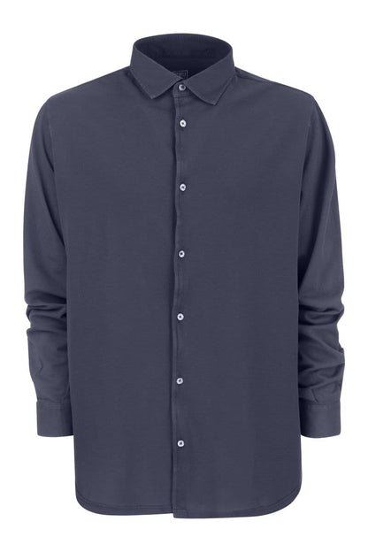 Cotton pique shirt - VOGUERINI