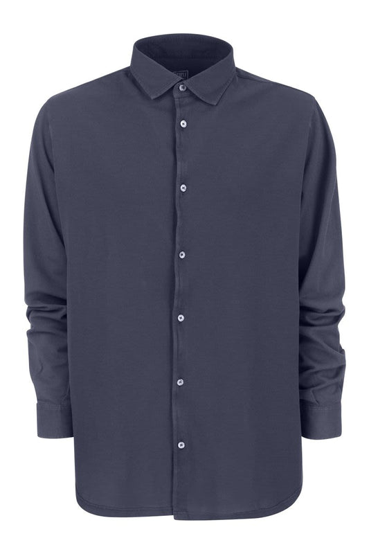 Cotton pique shirt - VOGUERINI