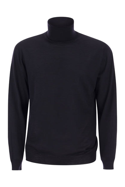 Virgin wool turtleneck - VOGUERINI