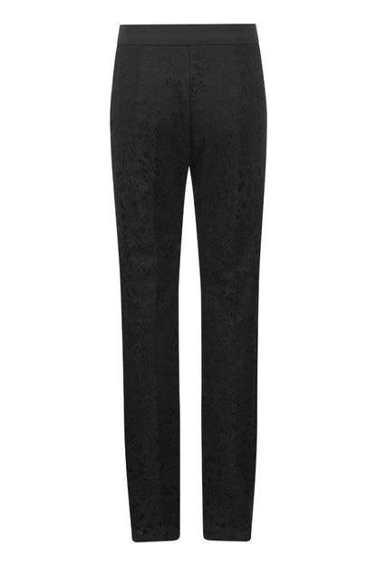 UNCINO - rebrodè lace trousers - VOGUERINI