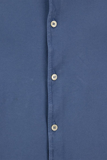 ROBERT - Cotton piqué shirt - VOGUERINI