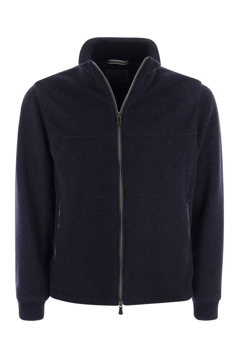 Cashmere bomber jacket - VOGUERINI