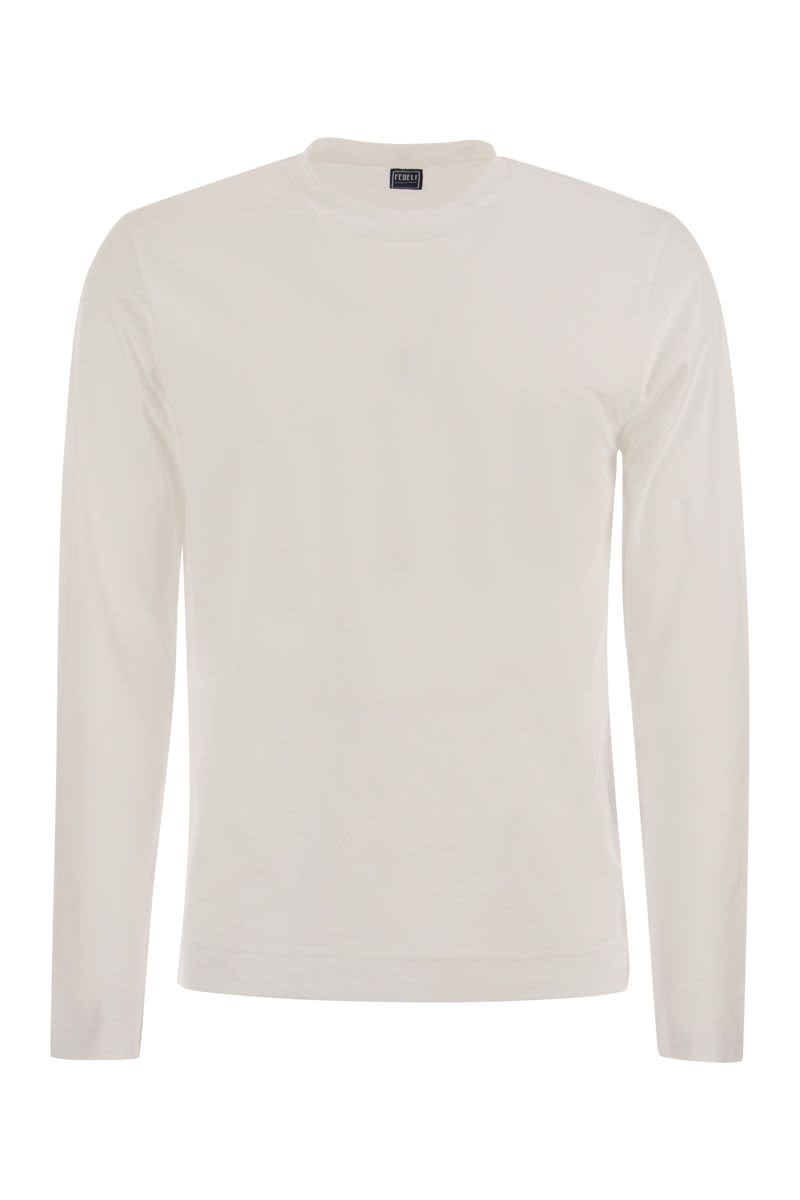 EXTREME - Crew-neck T-shirt with long sleeves - VOGUERINI