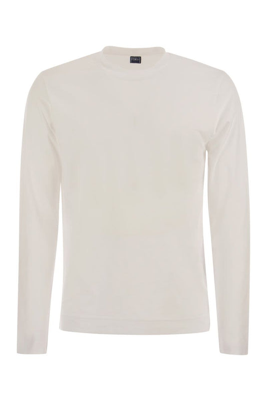 EXTREME - Crew-neck T-shirt with long sleeves - VOGUERINI