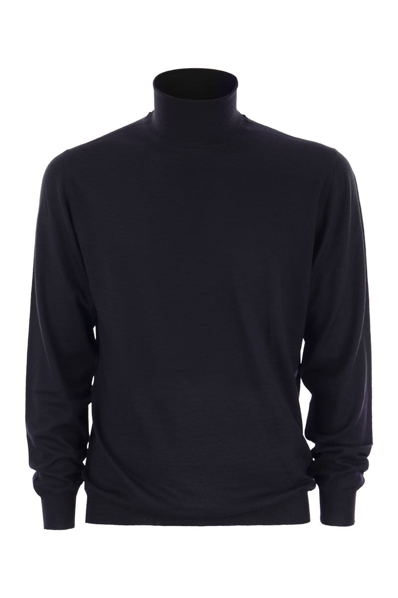 DERBY - Wool turtleneck sweater - VOGUERINI