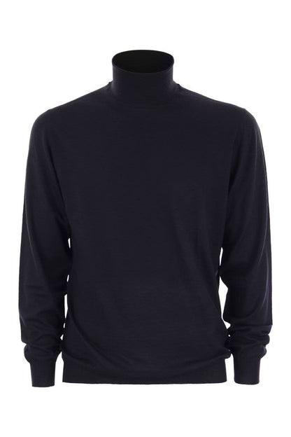 DERBY - Wool turtleneck sweater - VOGUERINI