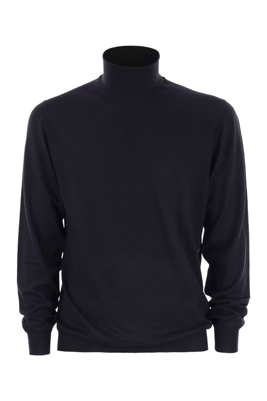 DERBY - Wool turtleneck sweater - VOGUERINI