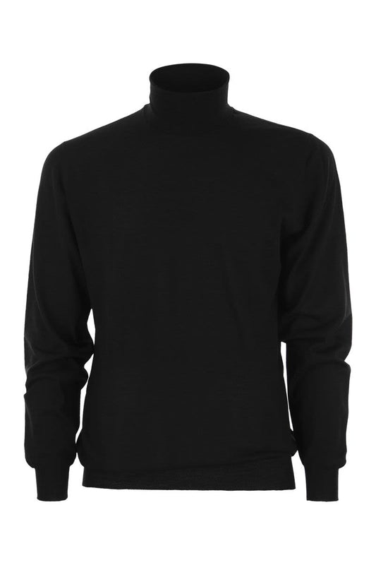 DERBY - Wool turtleneck sweater - VOGUERINI