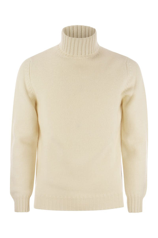 DERBY 428 - Cashmere turtleneck jumper - VOGUERINI