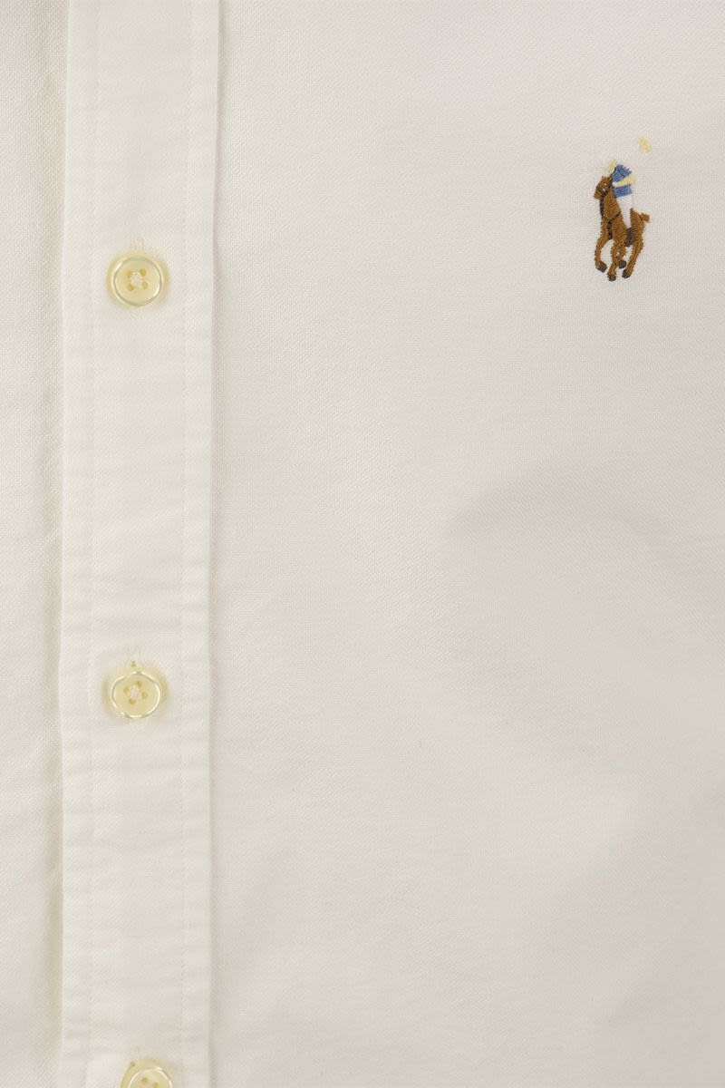 Slim-Fit Oxford Shirt - VOGUERINI