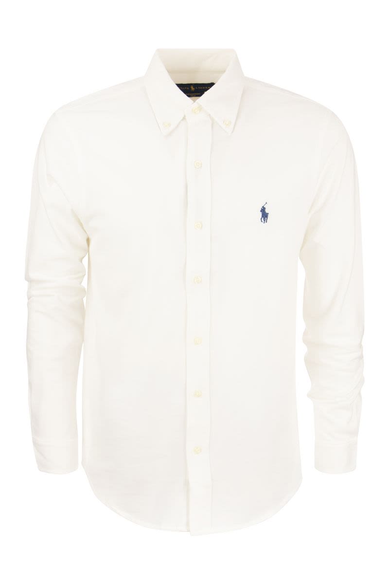 Ultralight pique shirt - VOGUERINI