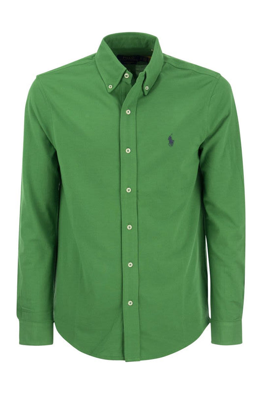 Ultralight pique shirt - VOGUERINI