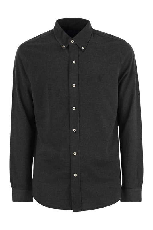 Ultralight pique shirt - VOGUERINI