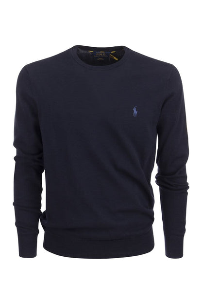 Slim Fit Cotton Sweater - VOGUERINI