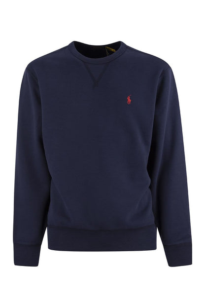 Crew-neck sweatshirt with logo - VOGUERINI