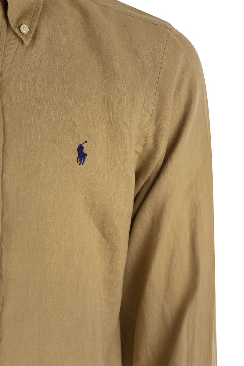 Custom-Fit Linen Shirt