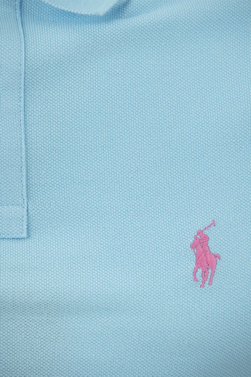 Slim-Fit Pique Polo Shirt - VOGUERINI