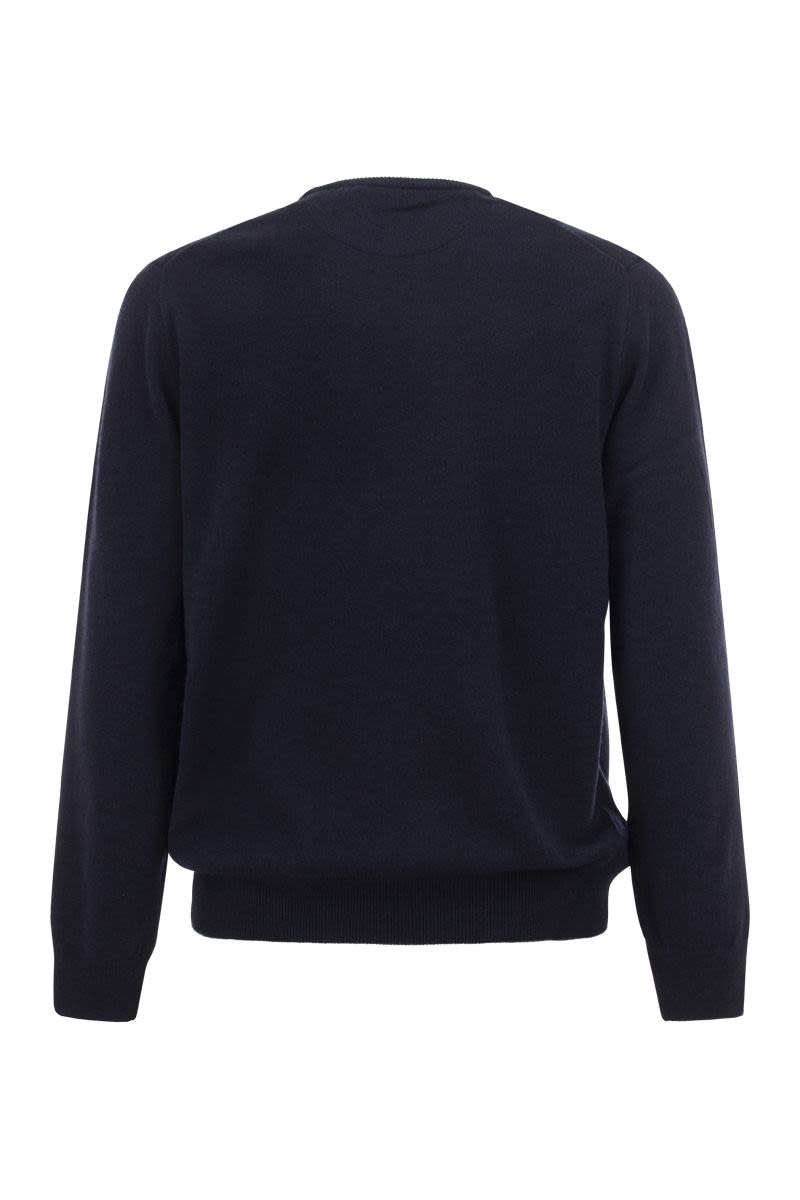 Crew-neck wool sweater - VOGUERINI