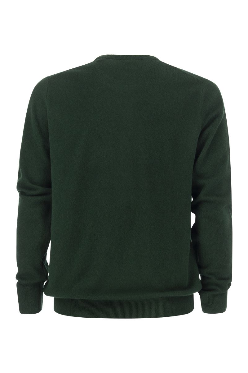 Crew-neck wool sweater - VOGUERINI