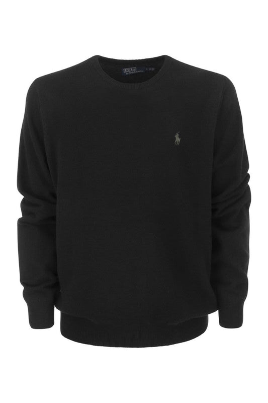 Crew-neck wool sweater - VOGUERINI