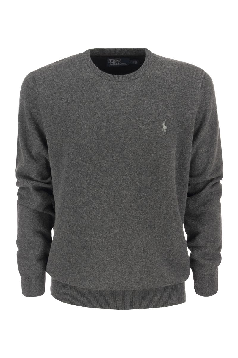 Crew-neck wool sweater - VOGUERINI