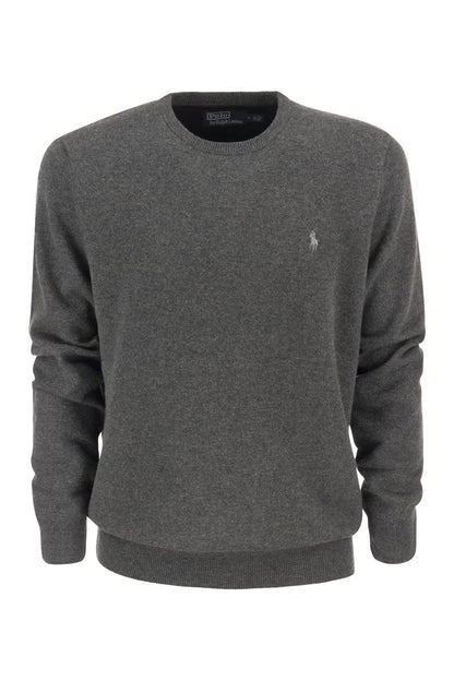 Crew-neck wool sweater - VOGUERINI