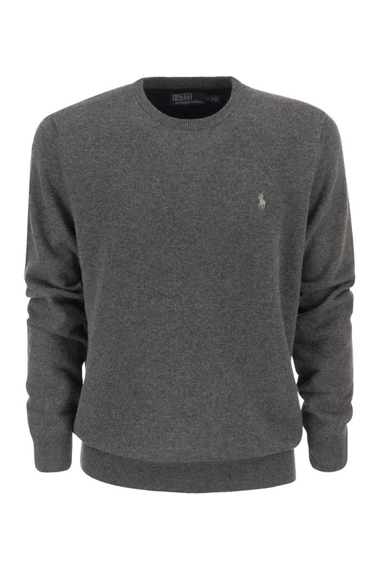 Crew-neck wool sweater - VOGUERINI