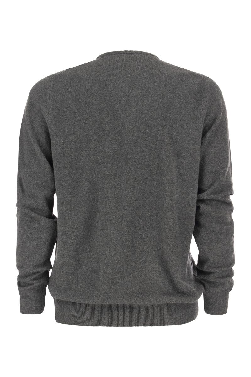 Crew-neck wool sweater - VOGUERINI