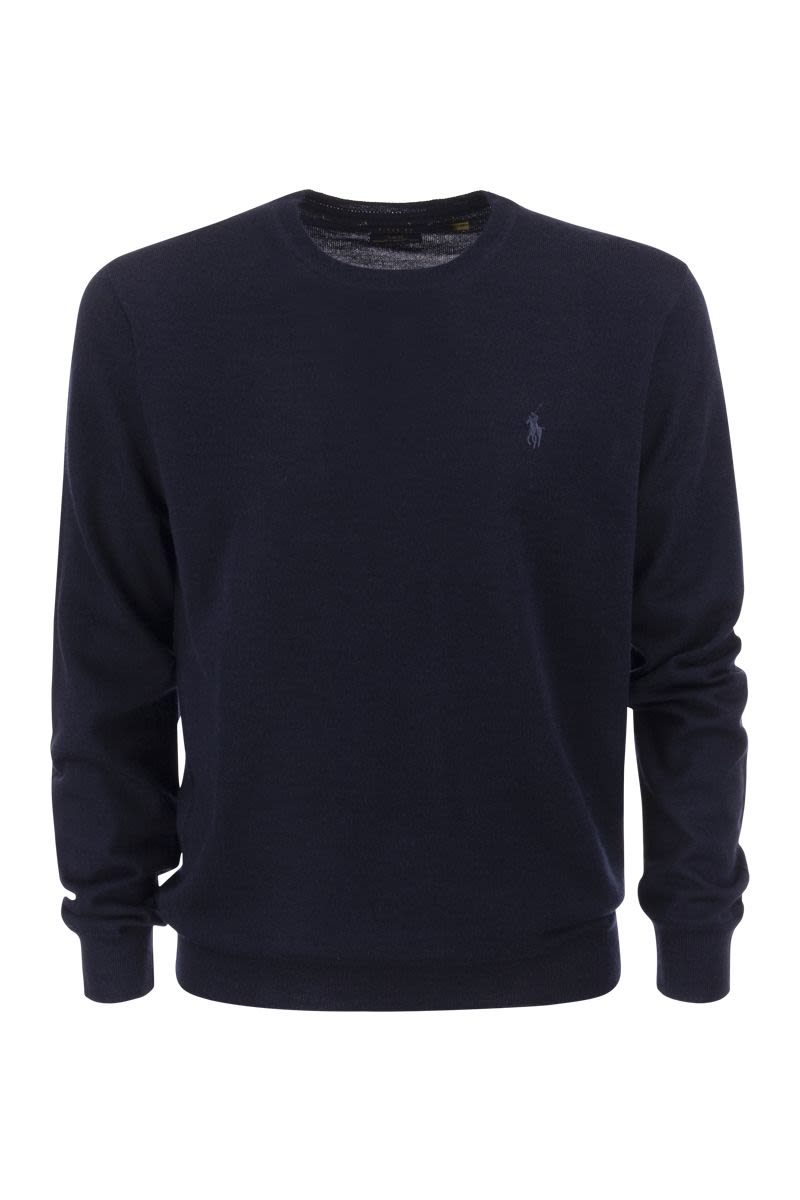 Crew-neck wool sweater - VOGUERINI