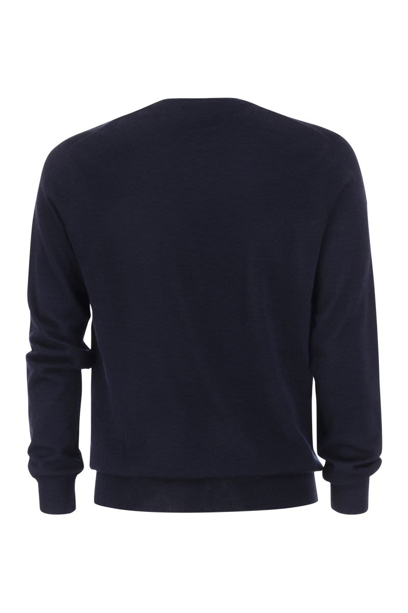 Crew-neck wool sweater - VOGUERINI