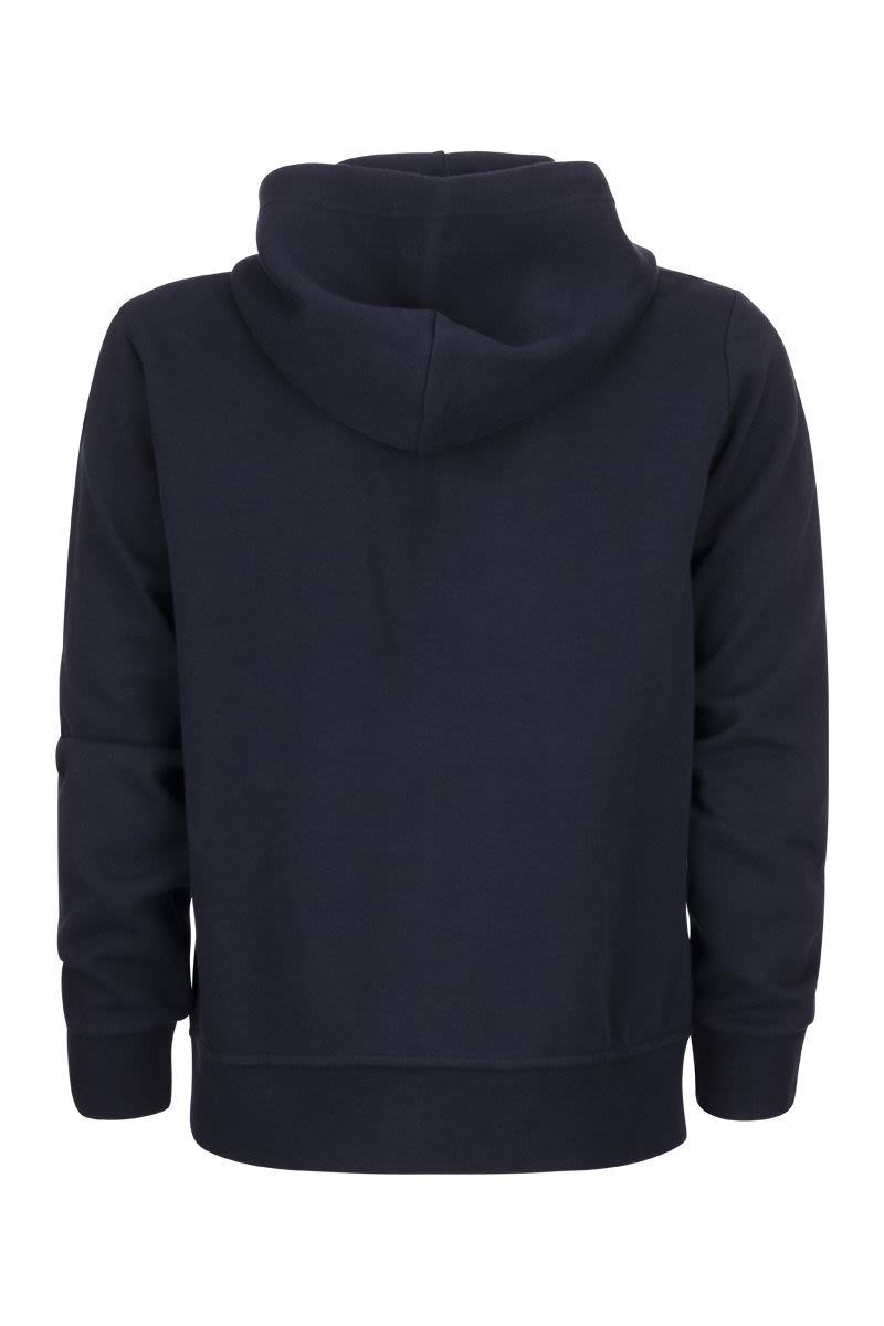 Double-knit hoodie