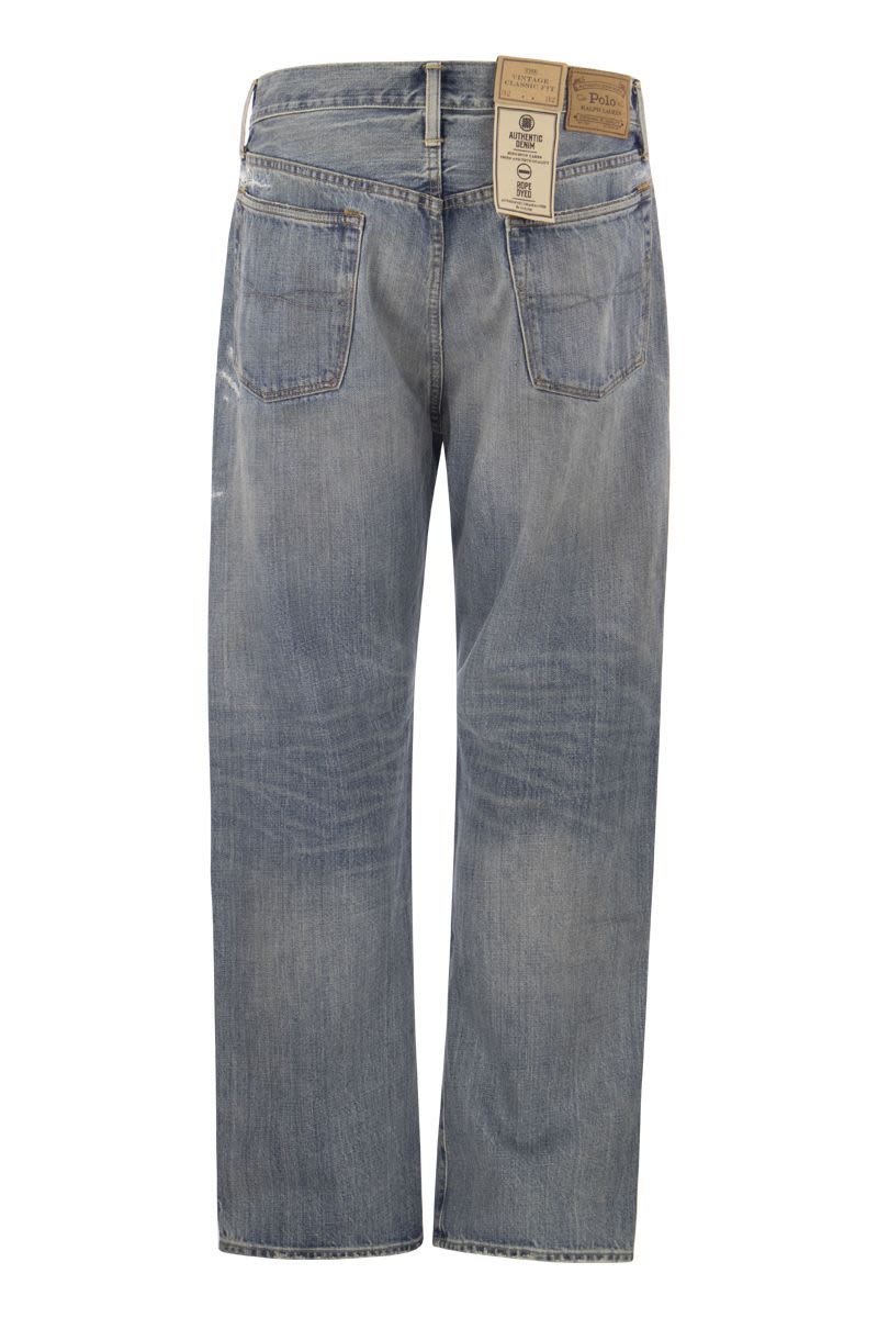 Classic-Fit Vintage Jeans - VOGUERINI