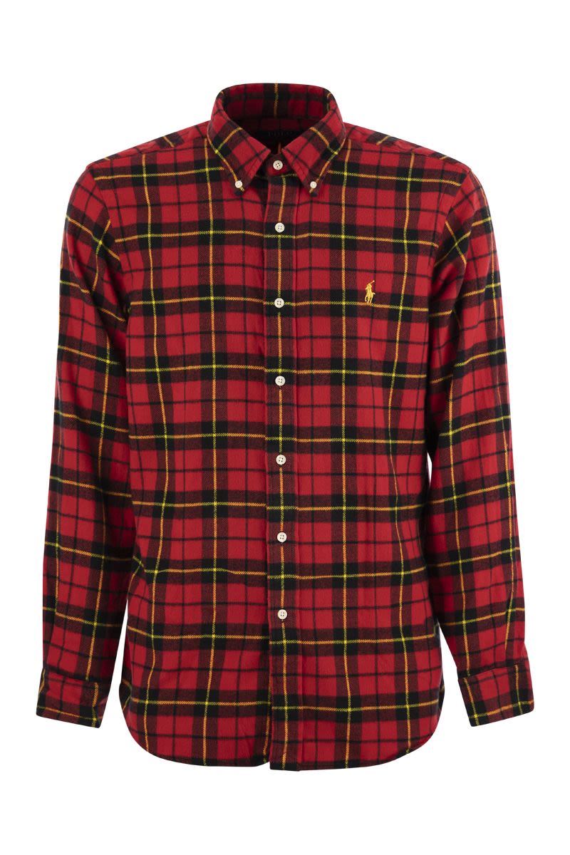 Chinese New Year plaid shirt - VOGUERINI