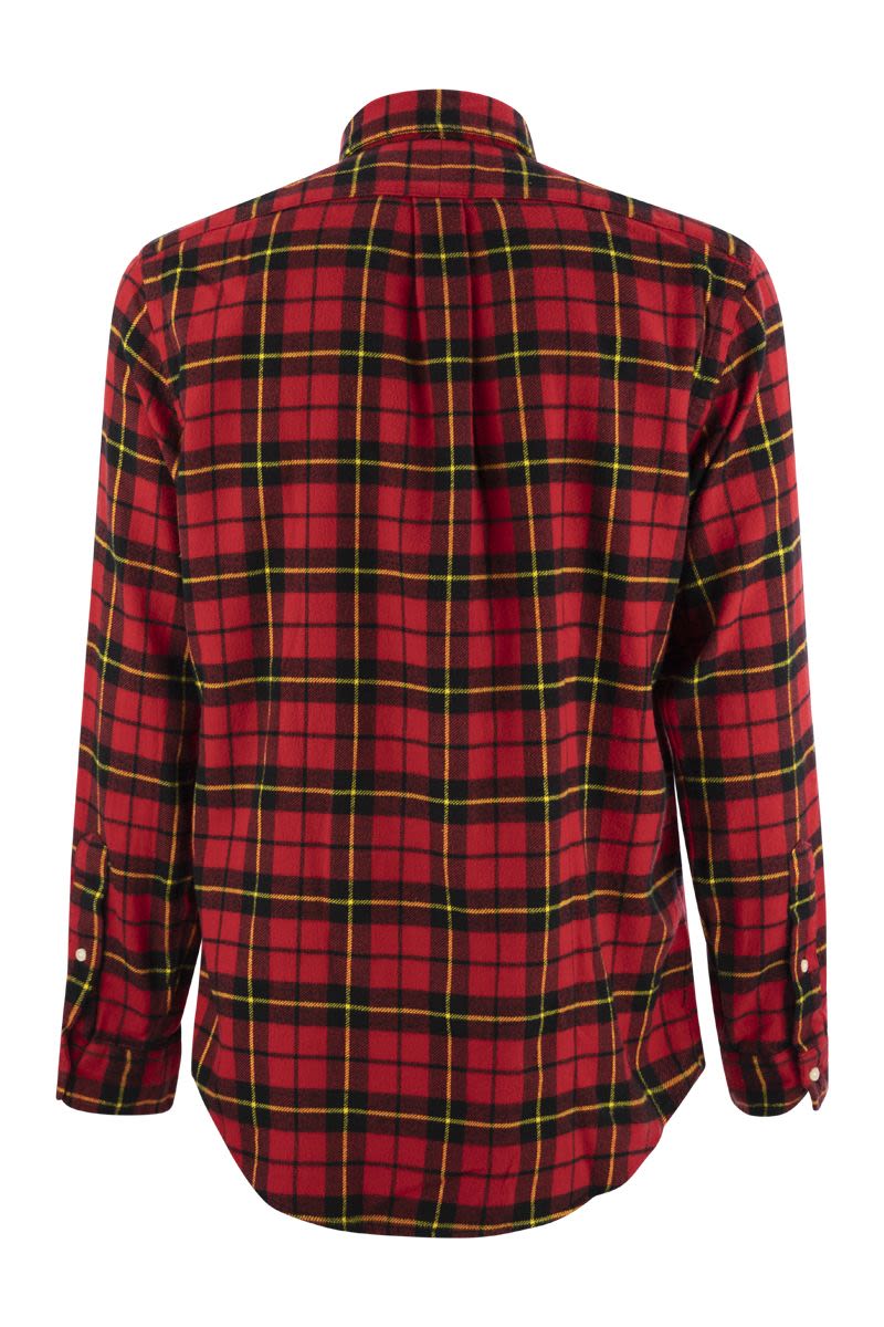 Chinese New Year plaid shirt - VOGUERINI