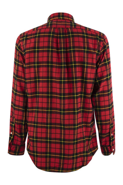 Chinese New Year plaid shirt - VOGUERINI