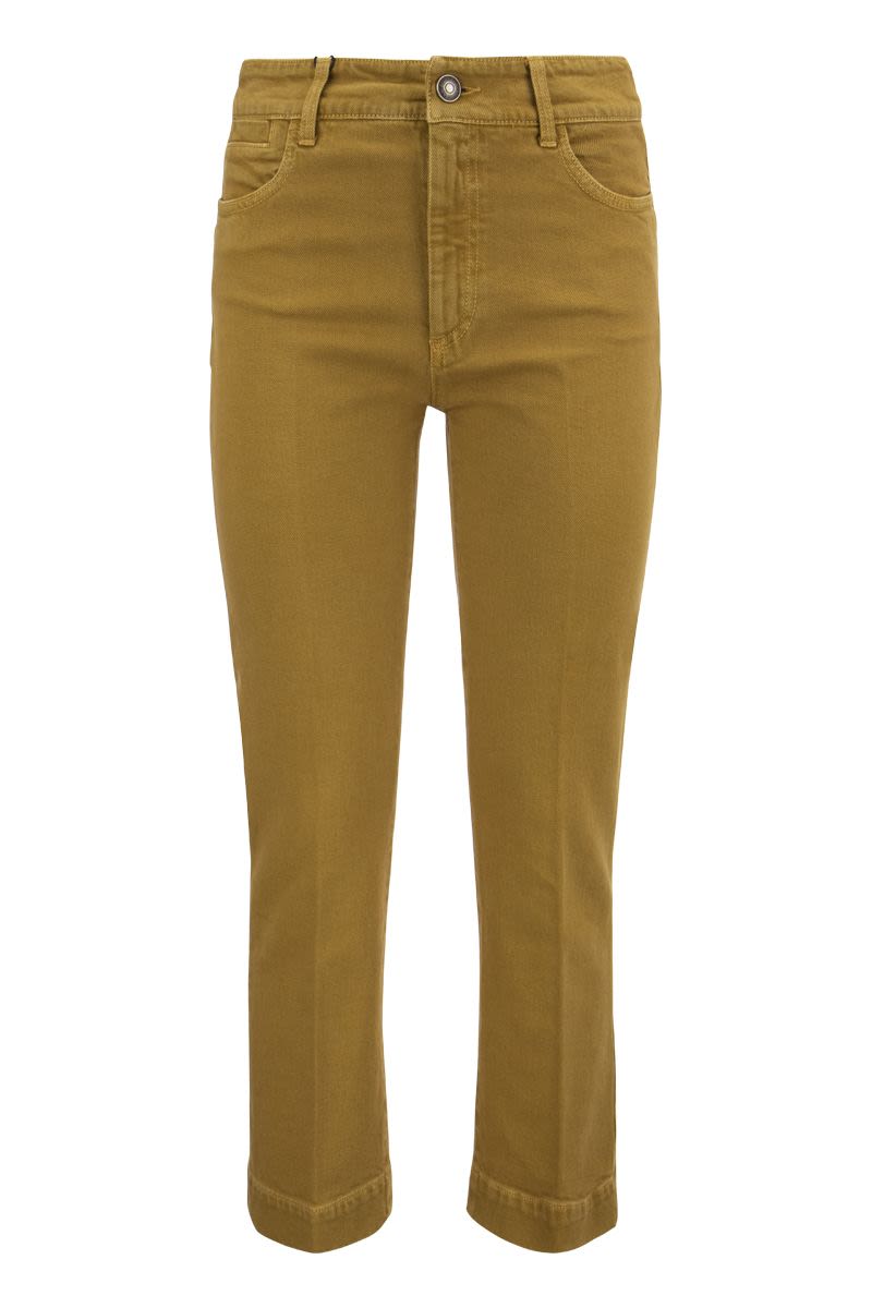 ORME - Perfect fit mini flare trousers - VOGUERINI