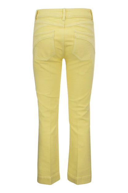 ORME - Perfect fit mini flare trousers - VOGUERINI