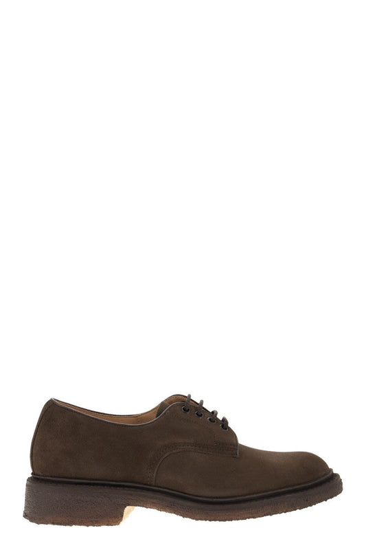 DANIEL - Suede leather lace-up - VOGUERINI