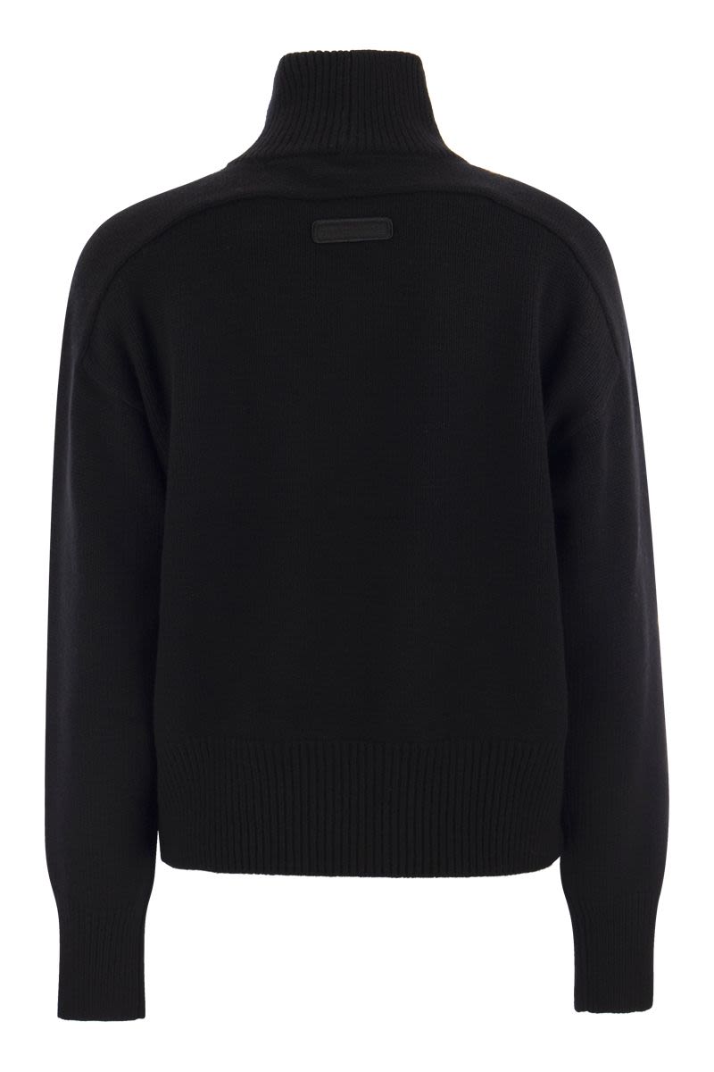 BAYSVILLE - Wool turtleneck jumper - VOGUERINI