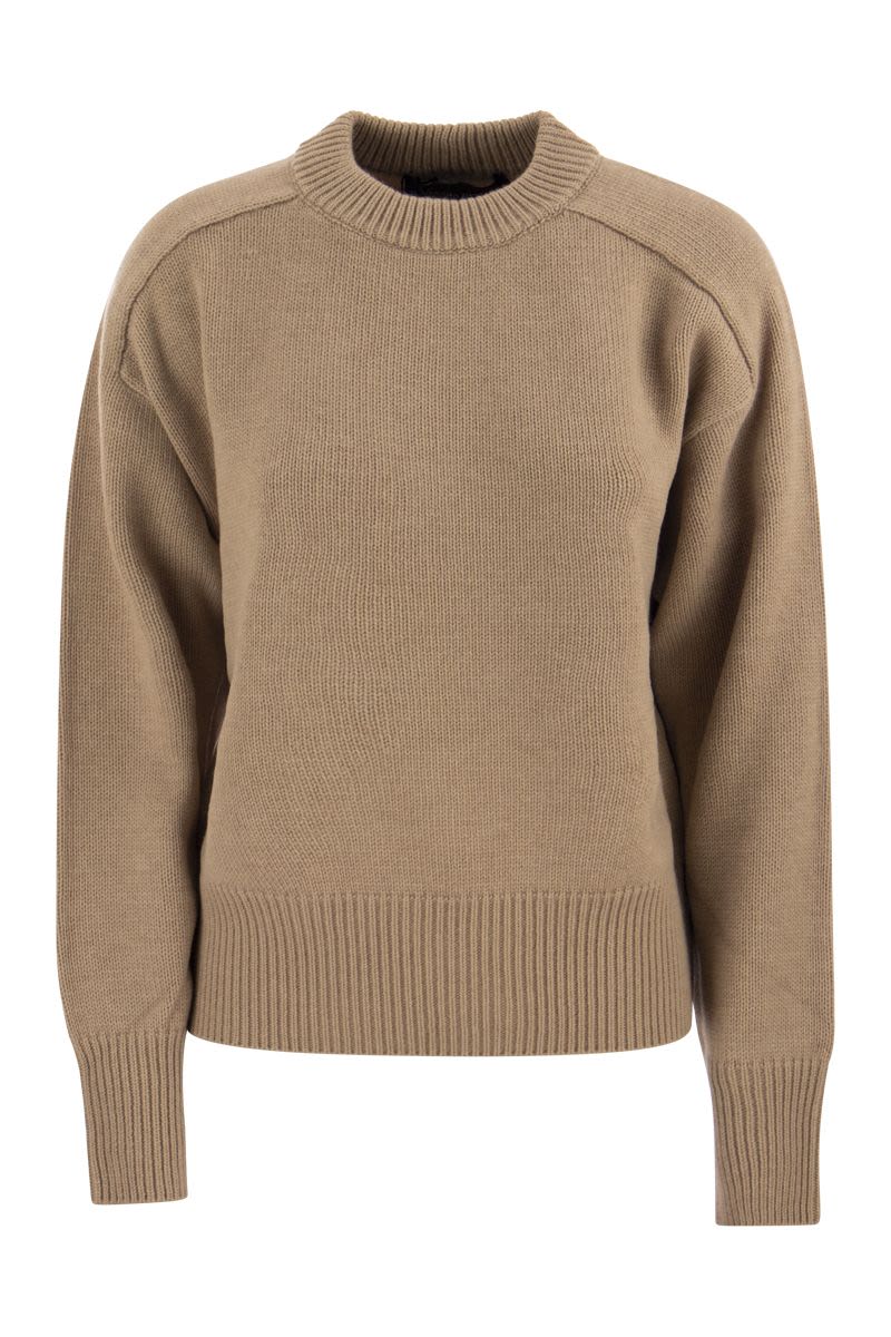 BAYSVILLE - Crew-neck jumper in wool - VOGUERINI