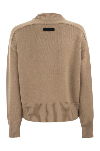 BAYSVILLE - Crew-neck jumper in wool - VOGUERINI