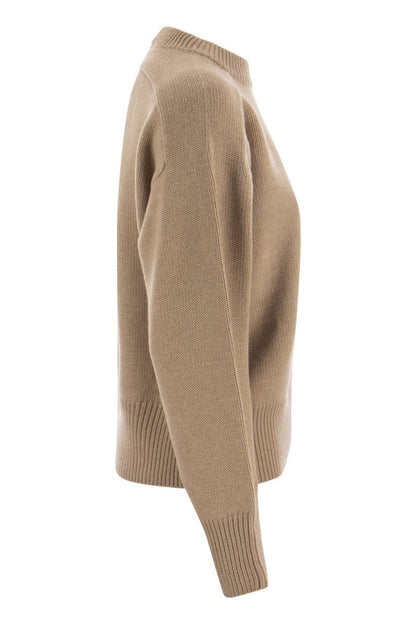 BAYSVILLE - Crew-neck jumper in wool - VOGUERINI