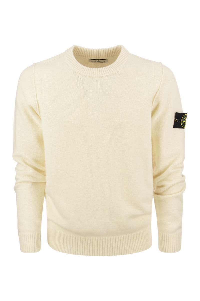 Wool-blend crew-neck knitwear - VOGUERINI