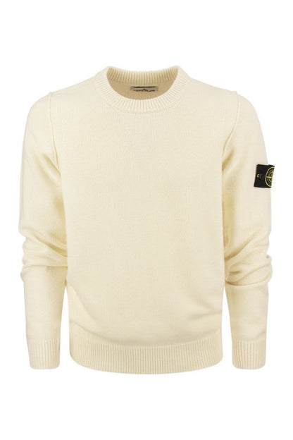 Wool-blend crew-neck knitwear - VOGUERINI