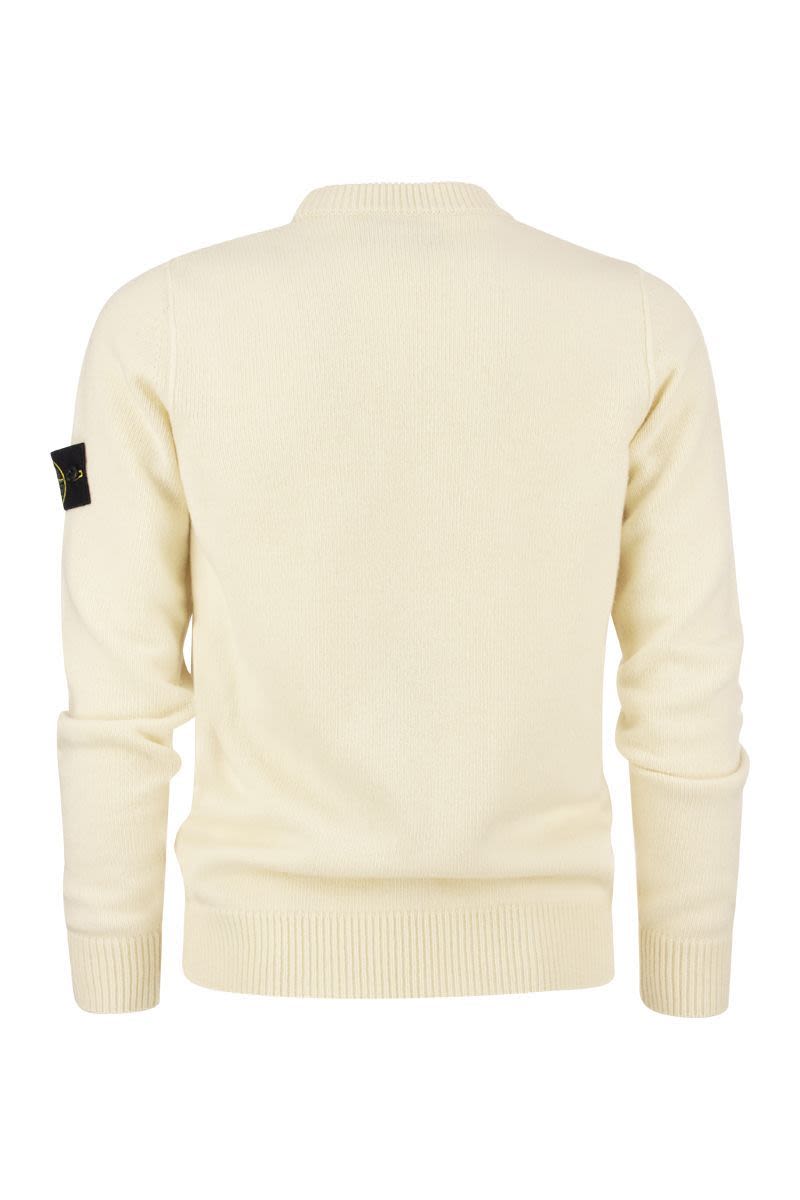 Wool-blend crew-neck knitwear - VOGUERINI