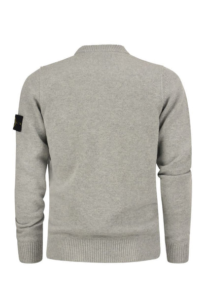 Wool-blend crew-neck knitwear - VOGUERINI