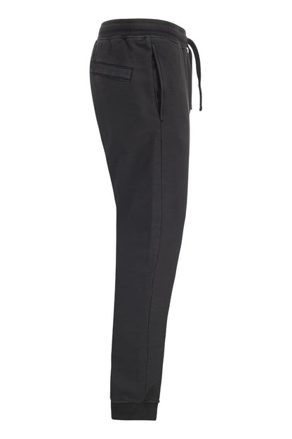 Cotton trousers with drawstring - VOGUERINI