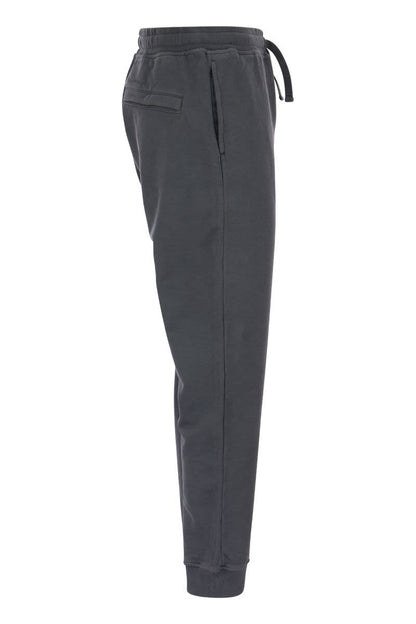 Cotton trousers with drawstring - VOGUERINI