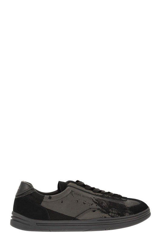 Fabric, suede and rubber trainers - VOGUERINI