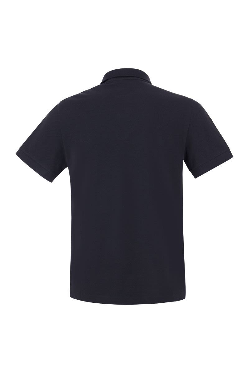 Slim Cotton Polo Shirt - VOGUERINI